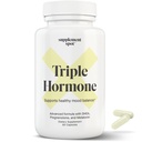 Naturlig Mood Balance Supplement m/melatonin, DHEA & Pregnonolone - Formet for å øke energien hos menn og kvinner (60 kapsler)