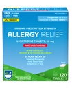 Rite Aid 24-timers Loratadin 10 mg Allergi Relief Tabletter, 10mg - 120 greve Ikke-Drowsy Allergi piller, medisin