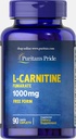 Puritans Pride L-karnitin Fumarate 1000 mg-90 Caplets