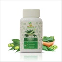 Moderne Ayurvedic Center Organic Neem 120 kapsler støtter aknekontroll, antioksidant beskyttelse, sunn og glødende hud ren neem (Azadirachta Indica) Supplement for naturlig velvære