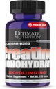 Ultimate Nutrition Unflavored Micronized Kreatin Monohydrat pulver for menn og kvinner, 120g - Workout ytelsessupplement for muskelvekst og styrkebygging - keto-vennlig og glutenfri