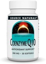 Kilde Naturals Coenzym Q10 Antioksidant Støtte 200 mg for hjerte, hjerne, immunitet og leverstøtte - 30 Softgels