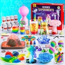 110 Lab Experiments Science Kits for Kids - STEM prosjekter pedagogisk vitenskapelig leker for barn 6 7 8 9 10 12 år gammel, jule fødselsdagsgaver for gutter og jenter, kjemi sett, læring og utdanning