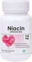 Niacin 14 mg vitamin B3 med Inositol 50mg Supplement - 60 Veg Kapsler