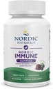 Nordic Naturals Immune Gummies, Elderbær, 40 immunstøtte Gummies, Chewable Vitamins for daglig immunstøtte, ikke-GMO, Vegetarisk, 20 Services