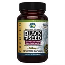 Amazing Herbs Premium Black Seed Oil Capsules - Cold Pressed Nigella Sativa Aids i Digestive Helse, Immun Support, Hjernefunksjon, Glutenfri, Ikke GMO - 90 greve, 500 mg