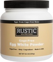 Cage-fri egg Hvitt Protein pulver, USA-kildet, 21g protein, humant-strålt, 0g fett, 0g sukker, 0g kolesterol (uovertruffen, 10,5 Oz)
