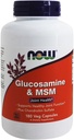 Glukosamin & MSM Plus Chondroitin Sulfate - nå Mat - 180 - VegiCapsule