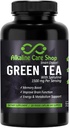 Alkaline Care - Grønn te med Spirulina Extract 1500mg - høy absorpsjon Ultra Potent Grønn Te Supplement med Spirulina - Grønn te for energi og metabolisme Støtte Kapsler - 120 Kapsler