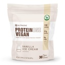 NutraOne ProteinOne Vegansk Plantebasert Proteinpulver Vegansk Protein pulver, Dairy-Free, Pea og Rice Protein (Vanilla Iskrem)