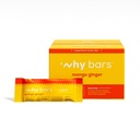 Hvorfor Barer, Protein Barer, Mango Ginger, 2.04 Ounce Barer (pakke med 12 Protein Barer) - Protein Bar Supermat, Glutenfri, Ikke GMO, Økologisk, Vegan, enkle ingredienser
