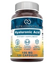 Hyaluronsyre Kosttilskudd - 100 mg 120 kapsler (Non-GMO) - De beste kosttilskudd for felles helse, hudpleie og mer *