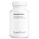 SuperSmart - Naturlig Iodine 1000mg per dag (Patted & høy styrke) - Pure Sea Kelp Iodine Supplement - 650ppm av Iodine | Ikke-GMO & Glutenfri - 60 Vegetariske kapsler