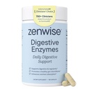 Zenwise Helse Digestive Enzymer for Gut Helse & Bleating Relief - Multi Enzymes Digestion Supplement med probiotika, Bromelain & Papaya for Digestive Helse Support - Menn & kvinner - 180 Count