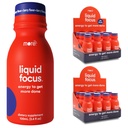 Flere Labs flytende fokus, Nootropic Smart Drink med kraftige antioksidanter og adaptogene urter for energi og konsentrasjon, 150 mg koffein (pakke på 24)