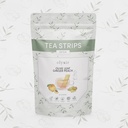Olyxir Detox Tea Strips - Natural Olive Leaf, Ginger, & Peach Flavors - Øyeblikk, Energisering, Økologisk, Paleo, Vegansk, Ikke-GMO | 25 Ct