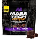 Muscletech High-Protein Mass Gainer (Triple Chokolade Brownie, 6LB) - Mass Tech Extreme 2000 Mass Gainer Protein pulver Supplement - Vektvinner for å øke muskel, forbedret gjenoppretting og styrke