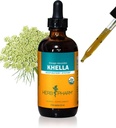 Herb Pharm Khella Liquid Extract for luftveisstøtte - 4 Ounce