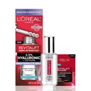 L'Oreal Paris Revitalift Hyaluronsyre + koffein Hydrating Øye Serum for mørke sirkler, Fragrance Gratis .67 fl. oz + Moisturizer prøve