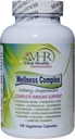 VHR Wellness Complex Immune Boosting Formula med Echinacea, Goldensel, Hvitløk, Probiotika, Elderberry, Astragalus, Grapefrø, Cayenne, Bioflavonoider, Eleuthero, Ginger, VIT. C, sink. 120 Veg caps