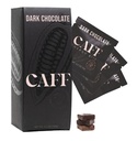 CAFF Alle naturlige energibiter - Koffeinert sjokoladeflekk for energiforsterkning - Ingen tilsatt sukker - 65 mg koffein sjokoladebarer – 15 kalorie økologisk koffeinsnacks - vegansk, glutenfri, keto (20 biter)