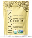 Truvani Vegansk Era Protein pulver | Banan kanel | 20g Organic Plant Basert Protein | 10 Serveringer | Keto | Gluten & Dairy Gratis | Lav karbohydrater | Nei Lagt sukker