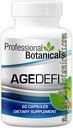 Profesjonelle Botanicals Kvinne Flo - Vegansk naturlig PMS-støtte - Pre-Menstrual Symptom støtte - 60 Vegetariske kapsler