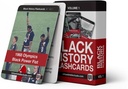 Urban Intellectuals Black History Flashcards - Volume 1 Berømt Black Cultural Holiday Trivia Spillekort pedagogisk aktivitet for voksne klasserom