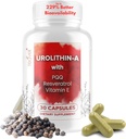 Avansert urolitin A (15 serveringer) & Stem Cell Supplement med 500mg urolitin A, Resveratrol, PQQ, Vitamin E & Bioperine - støtter NAD +, Mitokondrier, muskel helse, sunne celler og energi nivåer