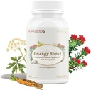 CheezhengHimalaya Rhodiola og Angelica Sinensis, Økt daglig energi, Reduserer tretthet, Økt blod- og hjertehelse, Metabolisme, Støtte Lungefunksjon, Tibetansk naturlige urter, 120 Veggie kapsler