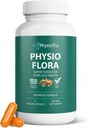 Fysio Flora Curcumin Piperine, probiotika og prebiotika for Gut, 60 Veggie kapsler