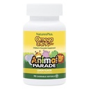 Natures Plus Animal Parade Omega 3/6/9 Junior, Lemon Flavor - 90 Softgels - Fremmer Barns Immune, Hud, Øye og Nervesystem Helse - Ikke-GMO, Glutenfri - 45 Serveringer