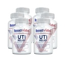 Forskning Bekreftet UTI Relief - Urin Tract Support Supplement - 100% naturlig, Vegan med Lingonberry, Cranberry & D-Mannose - 6 flaske (6 måneders forsyning)