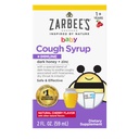Zarbee baby honning Cough Syrup + Immune for babyer 12-24 måneder, sikker og effektiv Cough Syrup med beroligende mørk honning og sink for immunstøtte*, narkotika og alkohol-fri, Cherry, 2 fl oz