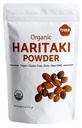 Iyasa Holistics Organic Haritaki pulver, Harde, Harad, Terminalia chebula, Kadakapudi, Ayurveda urt for Digestion, Gass lindring, Sunn Bowell funksjon, supermat, Forseglbar Pouch av 4 oz