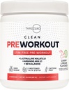 Type Zero Ultra Clean Stim Gratis Pump Før Trening + Nitric Oxid Booster (Cherry Limeade) - Ikke-stimulerende og koffein-fri for menn og kvinner