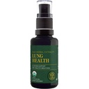 Global Healing Organic Lung Health Supplement - Herbal Nasal Decongestant Spray for Lung Cleanse, Respiratorisk støtte og Mucus Relief å puste lett - Normal Nese Allergi og Sinus Defense - 1 Fl Oz