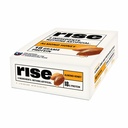 Rise Breakfast Whey Protein Bars Almond Honning, 18g Protein, 2.01 oz (12 Pack)