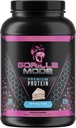 Gorilla Mind Premium Whey Protein - Bursdagskake, 25 gram Whey Protein Isolere & Konsentrasjon, gjenopprette og bygge muskler (30 Services)