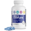 Bronson En daglig menns komplette multivitamin multimineral én gang daglig multi for aktive menn, 180 tabletter