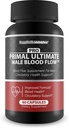 Pro Primal Ultimate mannlig blodflyt - vår beste avanserte blodstrøm sirkulasjon støtte - blodstrøm Pro Primal X Primal Ultimate Max blodstrøm supplement pulver kapsler hele kroppen sirkulasjon piller