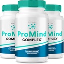 Rise Labs ProMind Complex Supplement, Organic Memory Supporting Formula for å styrke hjernen som brukes til å øke minnet - Pakke med 3(180 Kapsler)
