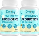 120 milliarder CFU Probiotic - Menopause støtte probiotika for kvinner, naturlig Menopause Probiotic Supplement for varme blits natt sviter Mood Swings Hormone Balance Gut & Immune Helse- 120 Caps