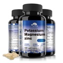 Kalium Magnesium Supplement 1000 mg, Magnesium Kalium Sink Aspartat Støtte Vaskulær, Bein, Hjerte, Muskel og Nerve Helse, Ikke-GMO, Vegan, (120 Kapsler)