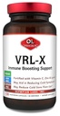 Olympian Labs VRL-X Advanced Immune Support, vitamin C, sink og lysin, kan hjelpe i kaldt sore lindring, 120 kapsler