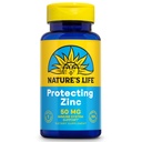 NATURE 'S LIFE Beskytte sink 50mg med 2,5mg kobber - Chelated sink Supplement for immunstøtte, bein helse, muskel funksjon og hjerte helse støtte, 60-dagers garanti, 100 serveringer, 100 tabletter