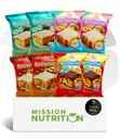 Prime Bites Protein Brownies Varierte pakke Blondiner - høy protein (19g), kollagen og Whey Protein, lav sukker - 8 Count Snack & Gift Box