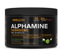 PEScience Alphamin termogen pre trening, fettforbrenner pre trening energi pulver med L-karnitin, sur grønn Apple, 60 Scoops