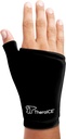 TheraICE Wrist Ice Pack Wrap Thump Brace for enten hånd for varm og kald terapi - Reusable Soft Gel Hansker for skadedyr, Karpal Tunnel, Arthritis, De Quervains Tenosynovitt - passer de fleste menn - L/XL