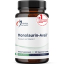 Designer for helse Monolaurin-Avail - 1000mg Glykerol Monolaurat + Vitamin C med solflower Lecitin å forbedre Monolaurin Absorpsjon - Ikke-GMO + Glutenfri immunstøtte Supplement (120 kapsler)